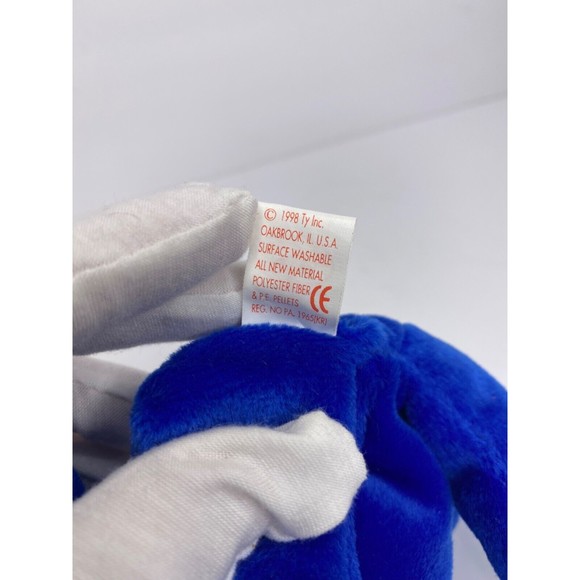 Clubby Beanie TY Bear Retired 1998 vintage - Picture 11 of 12